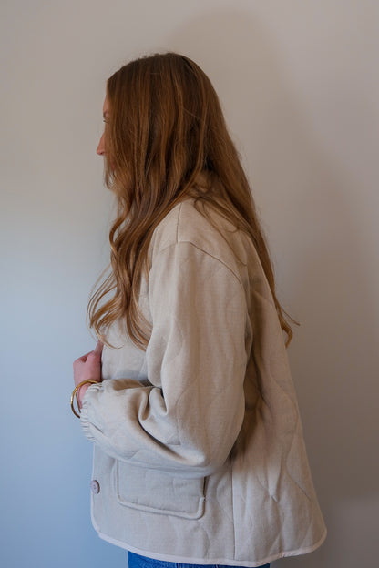 Crescent Quilted Coat