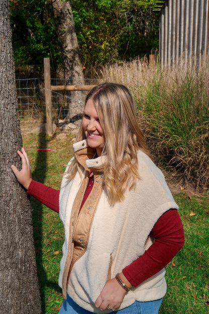 Autumn Sherpa Vest