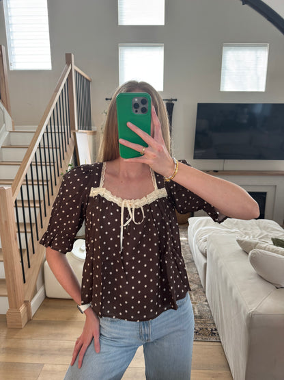 Polka Dot Blouse