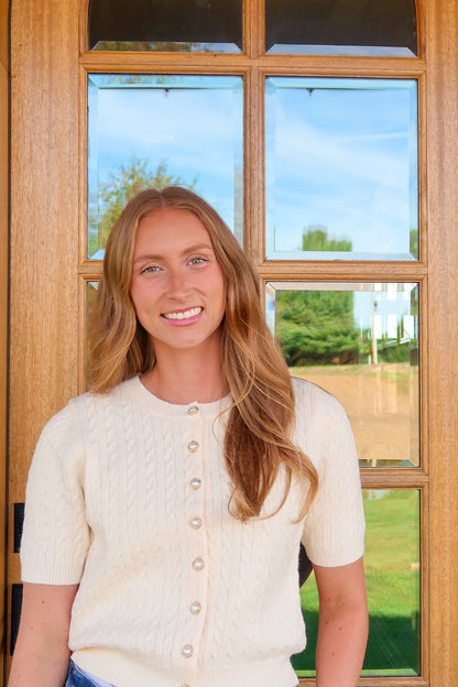 Vintage Vine Cable Cardigan